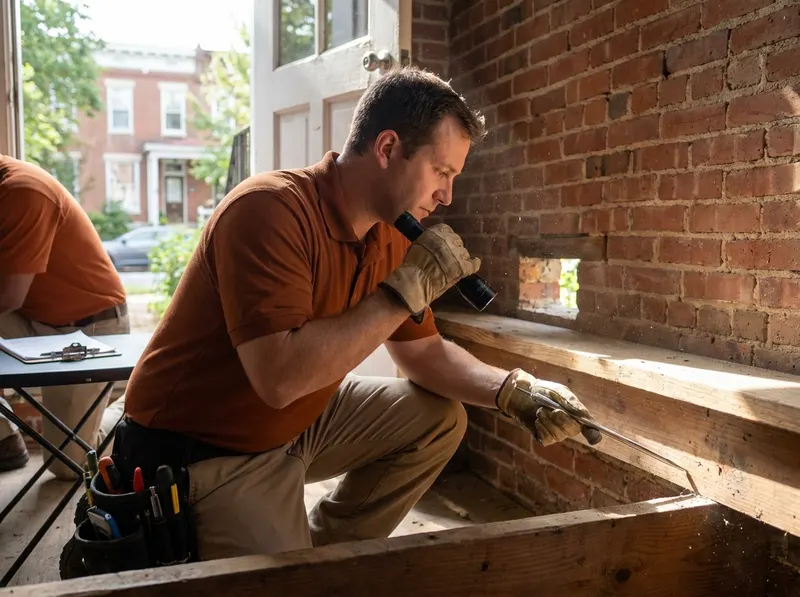 Termite Inspection for a Home Sale in Baltimore, MD